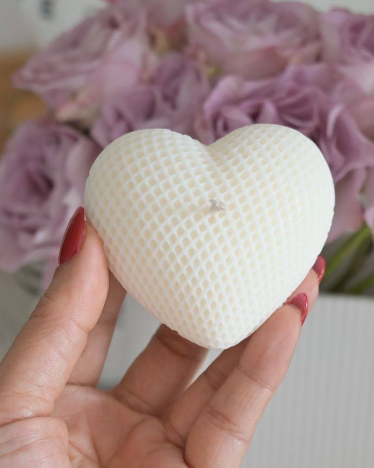 🌿 Heart Candle – Serenity Edition ✨