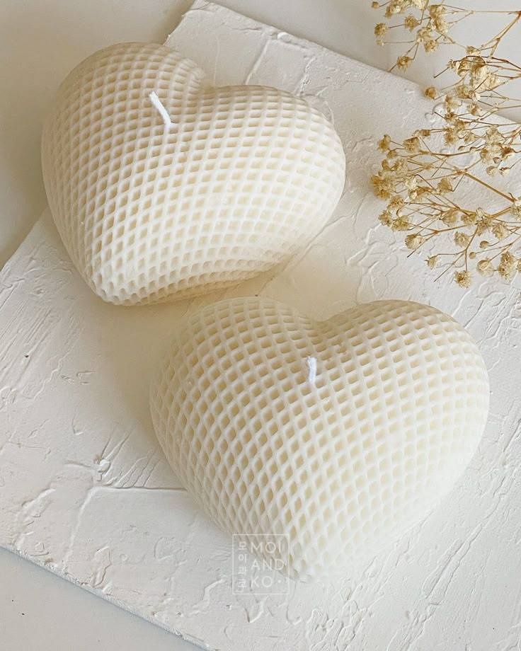 🌿 Heart Candle – Serenity Edition ✨