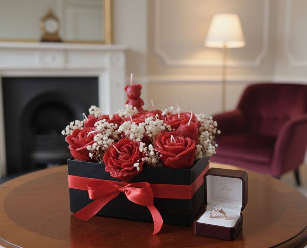 Luxury Rose Candle Box – Calm Edition ✨