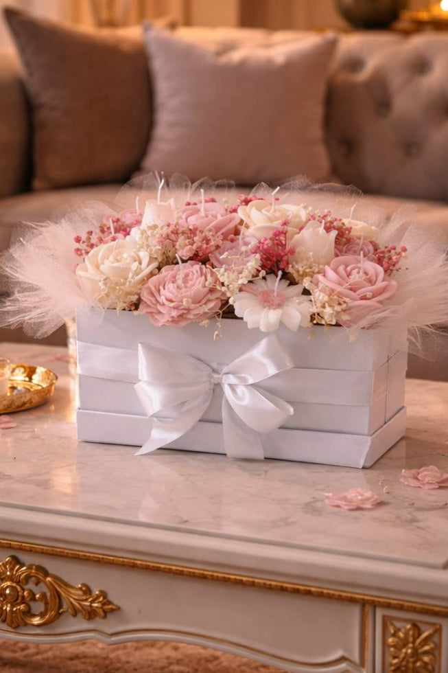 Luxury Rose Candle Box – Royal Edition ✨